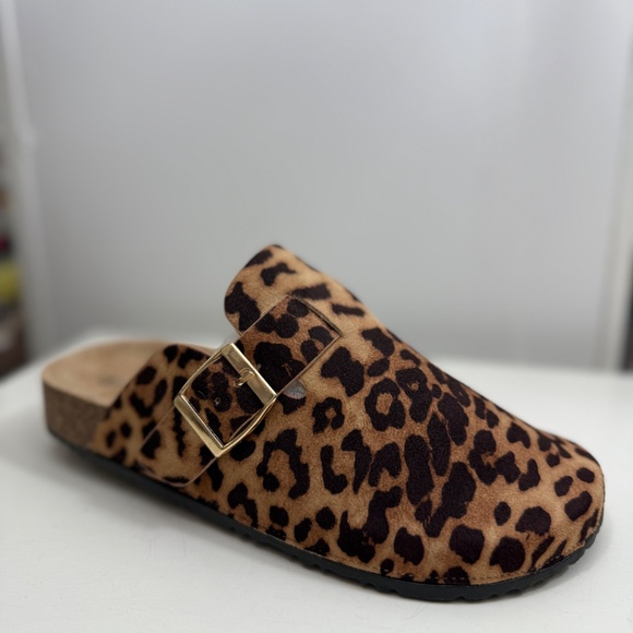 Women's Suede Clogs  Mules Cork Footbed Sandals Potato Shoes with Arch Support - Picture 3 of 11